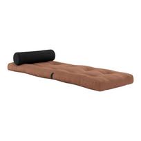 Futono čiužinys raudonos plytų spalvos 70x200 cm Wrap – Karup Design