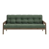 Žalia sofa lova 204 cm Grab - Karup Design