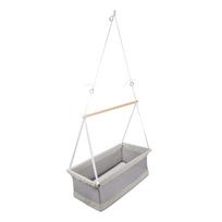 Lopšys pilkos spalvos 90x45 cm Safe asleep – Roba