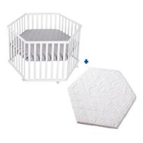 Maniežas vaikams baltos spalvos 112x97 cm Roba style – Roba