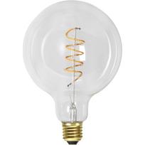 Šilta LED/su kaitinimo siūleliu lemputė 4 W su pritemdymo funkcija E27, Spiral Filament – Star Trading