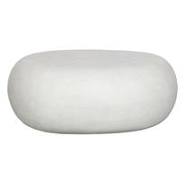 Kavos staliukas baltos spalvos 49x65 cm Pebble – vtwonen