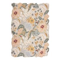 Rankų darbo iš vilnos kilimas šviesiai rožinės spalvos 200x290 cm Daphne Shaped Floral – Flair Rugs