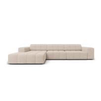 Kampinė sofa smėlio spalvos (su kairiuoju kampu) Chicago – Cosmopolitan Design