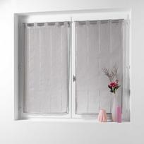Permatomos užuolaidos rudos spalvos 2 vnt. 90x90 cm Linahe – douceur d'intérieur