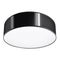 Juodas lubinis šviestuvas Sollux Atis Ceiling