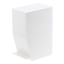 Iš plastiko šiukšliadėžė baltos spalvos su pedalu 3,9 l Tower – YAMAZAKI