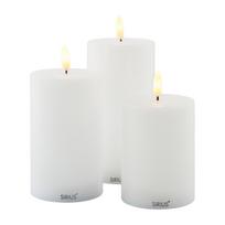 LED žvakės 3 vnt. (aukštis 15 cm) Sille Exclusive – Sirius