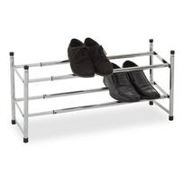 Iš metalo teleskopinė batų lentyna sidabrinės spalvos – Premier Housewares