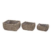 3 puodų rinkinys Ego Dekor Basic M