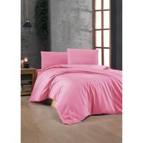Iš ranforce medvilnės viengulė patalynė rožinės spalvos 140x200 cm – Mijolnir