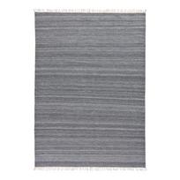 Tamsiai pilkas lauko kilimas iš perdirbto plastiko Universal Liso, 160 x 230 cm