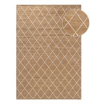 Rankų darbo iš džiuto kilimas natūralios spalvos 160x230 cm Kunu – Hanse Home