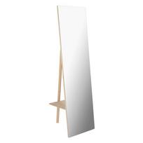 Pastatomas veidrodis su medžio masyvo rėmu 45x160 cm Keisy – Kave Home