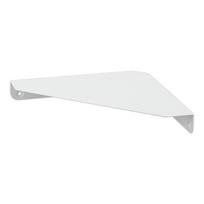 Kampinė sieninė lentyna iš metalo baltos spalvos 22 cm Tower – YAMAZAKI