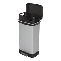 Plastikinė šiukšliadėžė rūšiuotoms atliekoms 23+23 l Deco - Curver