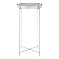 Apvalios formos šoninis stalas su stikliniu stalviršiu ø 33 cm Allure – Premier Housewares