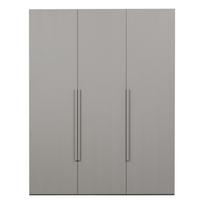 Modulinė spinta pilkos spalvos 165x210 cm Rens – WOOOD