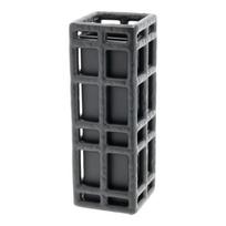 Iš polirezino rankų darbo vaza juodos spalvos (aukštis 30 cm) Lyst – Villa Collection