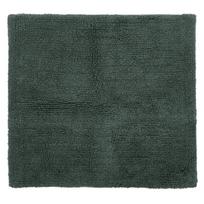 Tamsiai žalias vonios kambario kilimas 60x60 cm Riva - Tiseco Home Studio