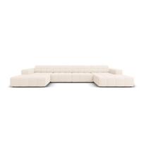 Kampinė sofa kreminės spalvos („U“ formos) Chicago – Cosmopolitan Design