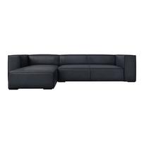 Iš odos kampinė sofa tamsiai mėlynos spalvos (su kairiuoju kampu) Madame – Windsor & Co Sofas
