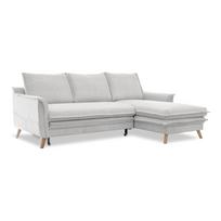 Sulankstoma kampinė sofa smėlio spalvos (su dešiniuoju kampu) Charming Charlie – Miuform