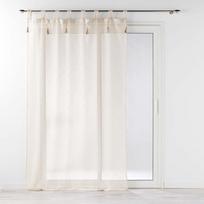 Permatoma užuolaida smėlio spalvos 140x240 cm Dalila – douceur d'intérieur