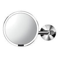 Sieninis/kosmetinis veidrodis (5x) su apšvietimu/didinantis ø 20 cm Sensor – simplehuman