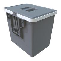 Plastikinė šiukšliadėžė rūšiuotoms atliekoms 15 l Easy - Elletipi