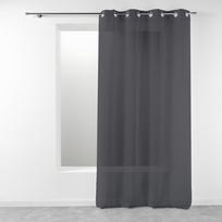 Antracito spalvos permatoma užuolaida 140x280 cm Telma – douceur d'intérieur