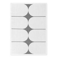 Juodos ir baltos spalvos lauko ir vidaus kilimas 120x170 cm Duet Bowen – NORTHRUGS