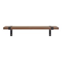 Natūralios spalvos sieninė lentyna iš uosio 50 cm Luxor – House Nordic