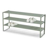 Pilkai žalios spalvos iš metalo spintelė batams 100x48,5x29 cm Rex – Spinder Design