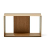 Modulinė lentyna natūralios spalvos iš ąžuolo 67x38 cm Litto – Kave Home
