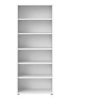 Modulinė knygų spinta baltos spalvos 89x222 cm Prima – Tvilum