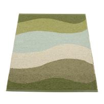 Žalios spalvos lauko ir vidaus kilimas 70x100 cm Urvi Woods – Pappelina