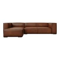 Konjako rudos odos kampinė sofa (kairysis kampas) Madame - Windsor & Co Sofas