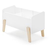 Baltos spalvos vaikiška daiktadėžė 80x39x48 cm Kiddy – Vipack
