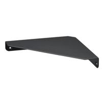 Kampinė sieninė lentyna iš metalo juodos spalvos 22 cm Tower – YAMAZAKI