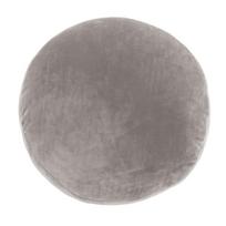 Pilkšvos spalvos dekoratyvinė mikropluošto pagalvėlė Tiseco Home Studio Marshmallow, ø 40 cm