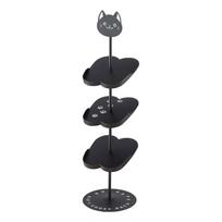 Iš metalo vaikiškų batų lentyna juodos spalvos Kid's Shoe Rack – YAMAZAKI