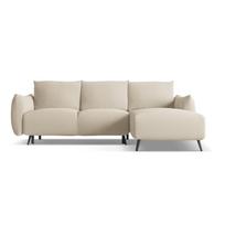 Smėlio spalvos kampinė sofa (su dešiniuoju kampu) Malie – Makamii