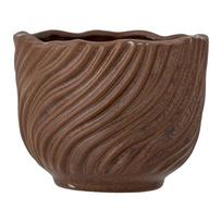 Iš molio rankų darbo gėlių vazono dangtelis ø 14 cm Sella – Bloomingville