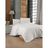 Iš ranforce medvilnės viengulė patalynė baltos spalvos 140x200 cm – Mijolnir