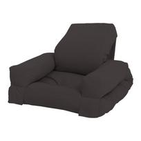 Karup Design Mini Hippo tamsiai pilka vaikiška sofa-židinys