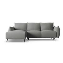 Šviesiai pilkos spalvos kampinė sofa (su kairiuoju kampu) Malie – Makamii