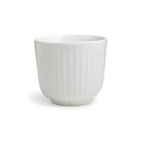 Baltas porcelianinis puodelis Kähler Design Hammershoi, 200 ml