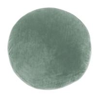 Žalia dekoratyvinė mikropluošto pagalvė Tiseco Home Studio Marshmallow, ø 40 cm