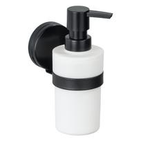 Juodai baltas sieninis muilo dozatorius Weko Static-Loc® Plus